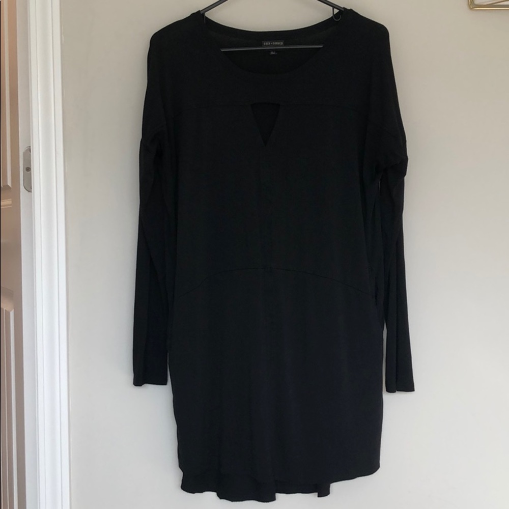 Coco + Carmen Black Dress
